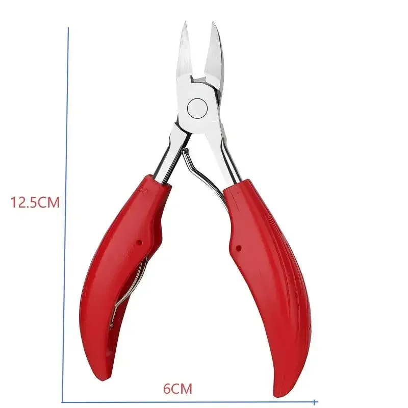 1 Pcs Nail clippers, eagle beak nail clippers, single set, cut dead skin, pointed nose, foot trimmer, toe clip groove