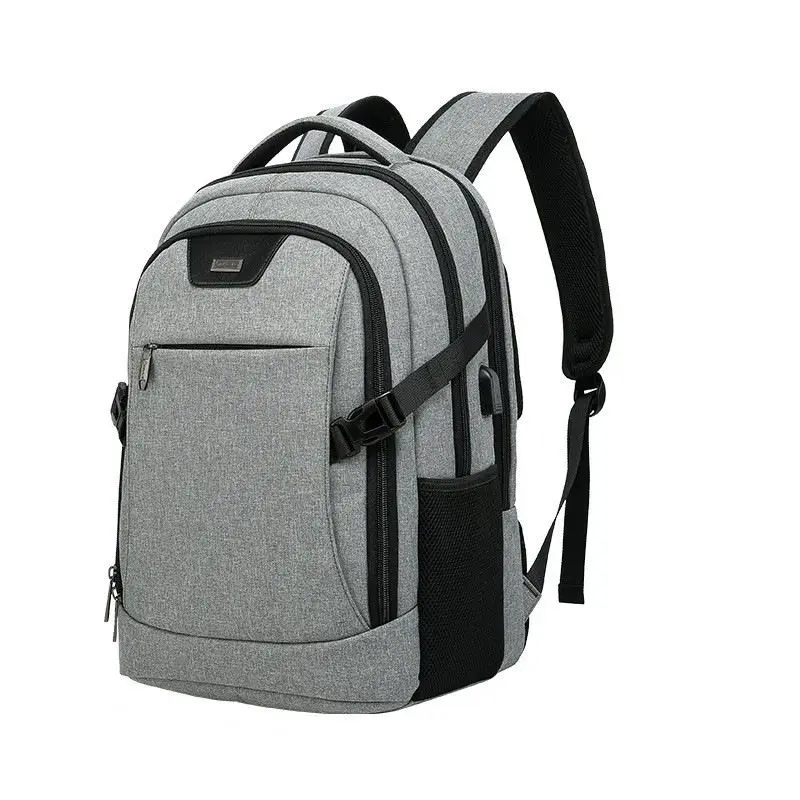 Business-Rucksack für Männer 15,6 Zoll USB-Gebühr Reise Notebook Laptop Rucksäcke Mode Schule Rucksack für Männer