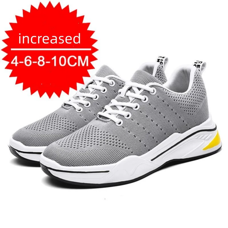 Modische Herren-Sneaker mit Absatz, die die Körpergröße erhöhen – Freizeitschuhe für Sport und Freizeit – Schuhe mit 8 cm zusätzlicher Höhe_voghion.com