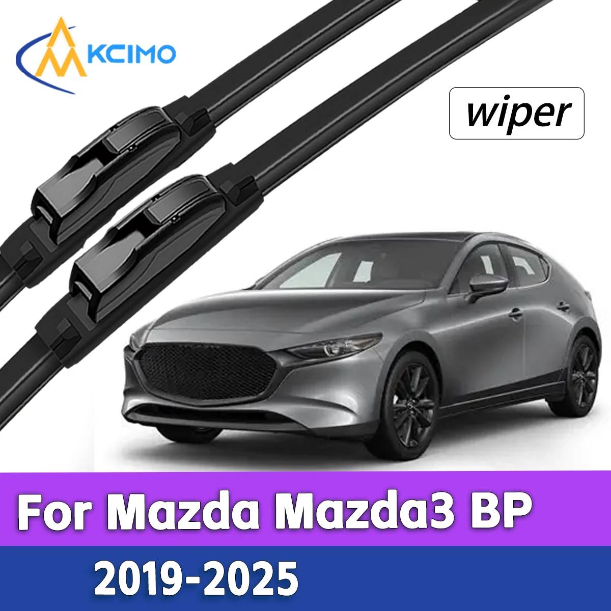 

Всепогодные долговечные дворники для Mazda Mazda3 BP 2019-2025: бесшумные, без разводов, на замену