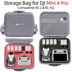 For DJI Mini 4 Pro Portable Storage Bag For DJI Mini 4 Pro Carrying Case Travel Shoulder Bag Handbag Drone Accessories Case