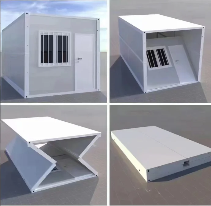 FL Foldable House forklift compatible bottom design foldable house for large‑scale project batch deployment dwelling unit