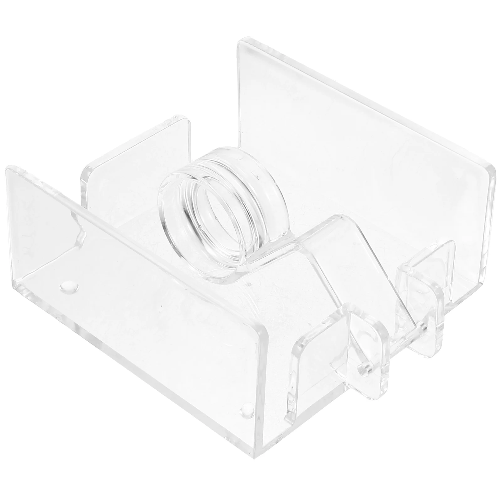 

Transparent Vertical Tissue Holder 13 5x13 5cm Napkin Organizer for Table Cloth Paper Hotel Restaurant Storage