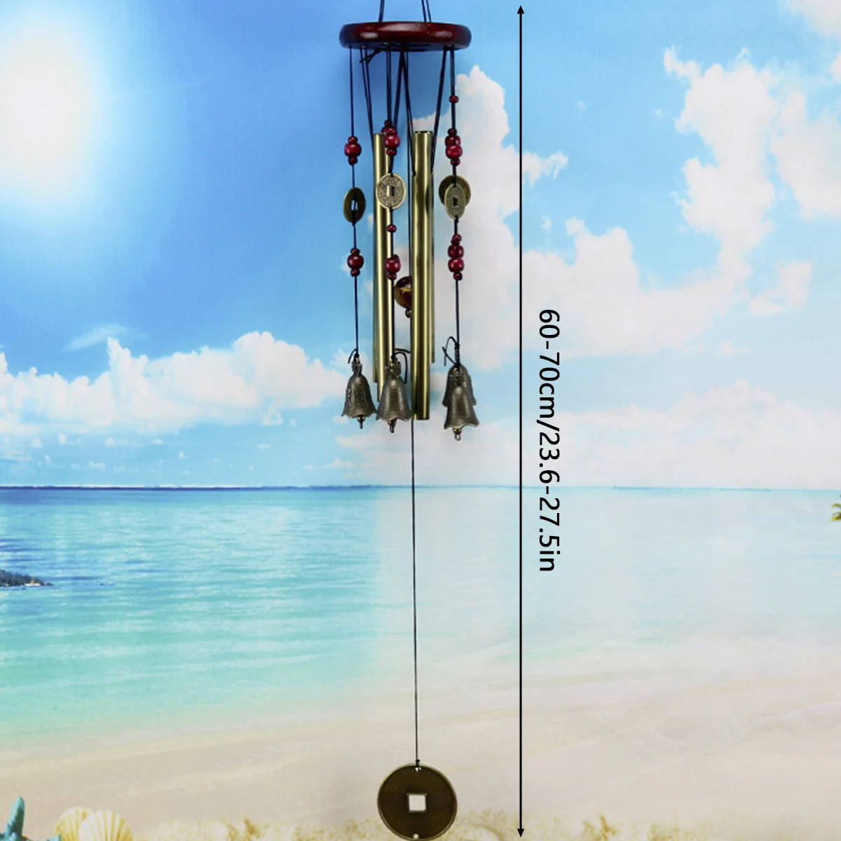الصينية التقليدية الرجعية الري - مراجعة Wind Chime Tubular وسعره