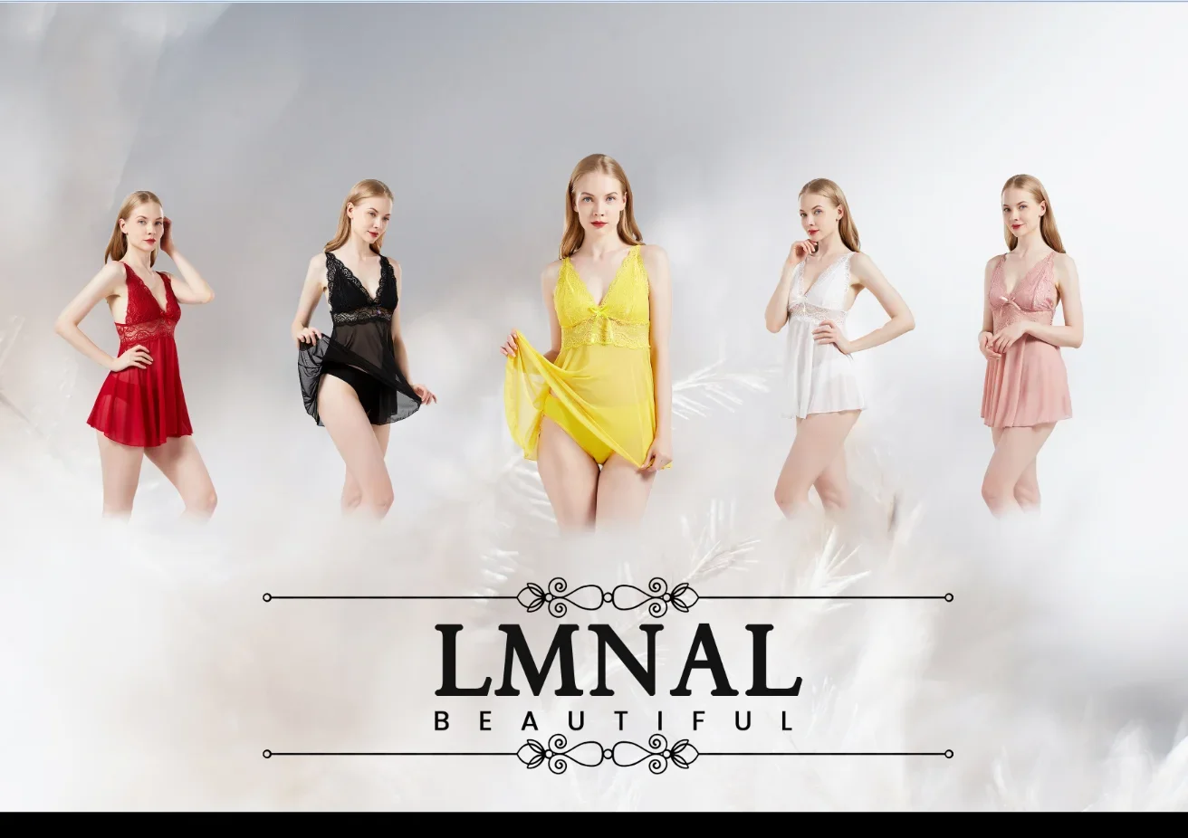 ملابس نسائية مثيرة وأنيقة، فساتين الحفلات، بيجامات، ملابس داخلية نسائية