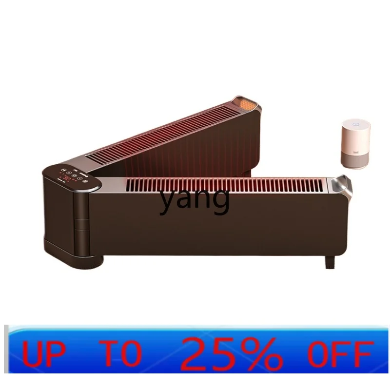 LTT  Household Floor Heater Folding Heating Energy Saving Intelligent Remote Control Quick Heating Electric Heater