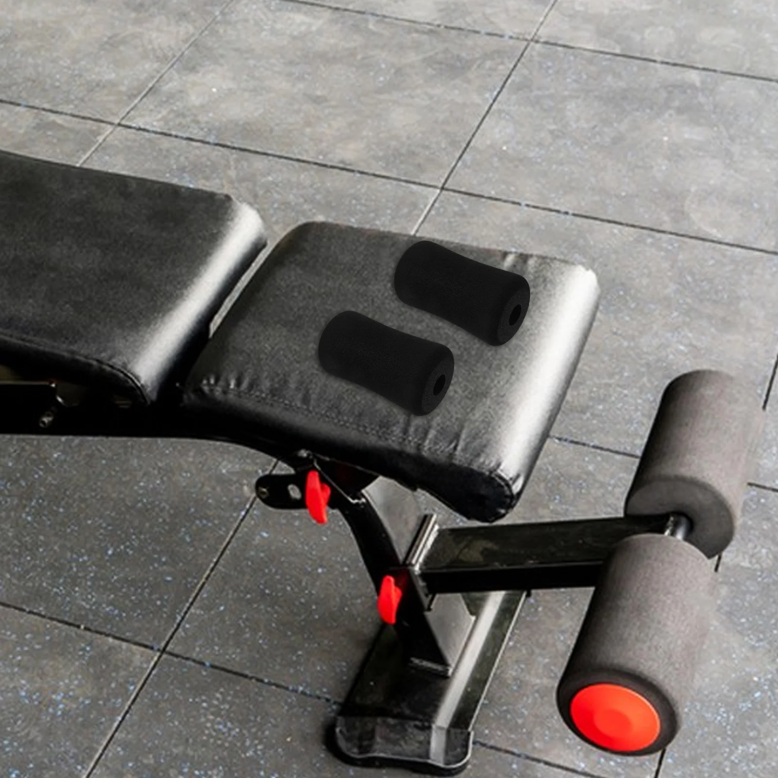 

3Pcs Exercise Sponge Cover for Sit Ups Board Foot Roller Pads High Density Sponge Rolls Machine Accessory