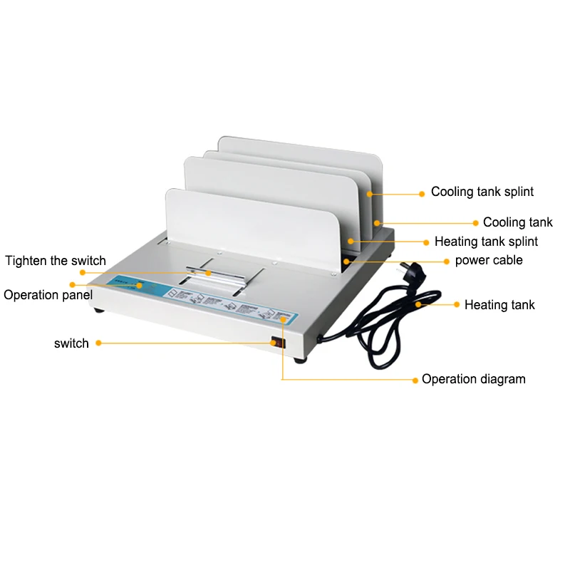 Imagem -05 - Formato de Papel Hot Melt Binder Hot Melt Envelope Fita Adesiva de Ligação 100 mm Concurso de Vedação Máquina de Encadernação a Quente do Derretimento Dc1800 a4