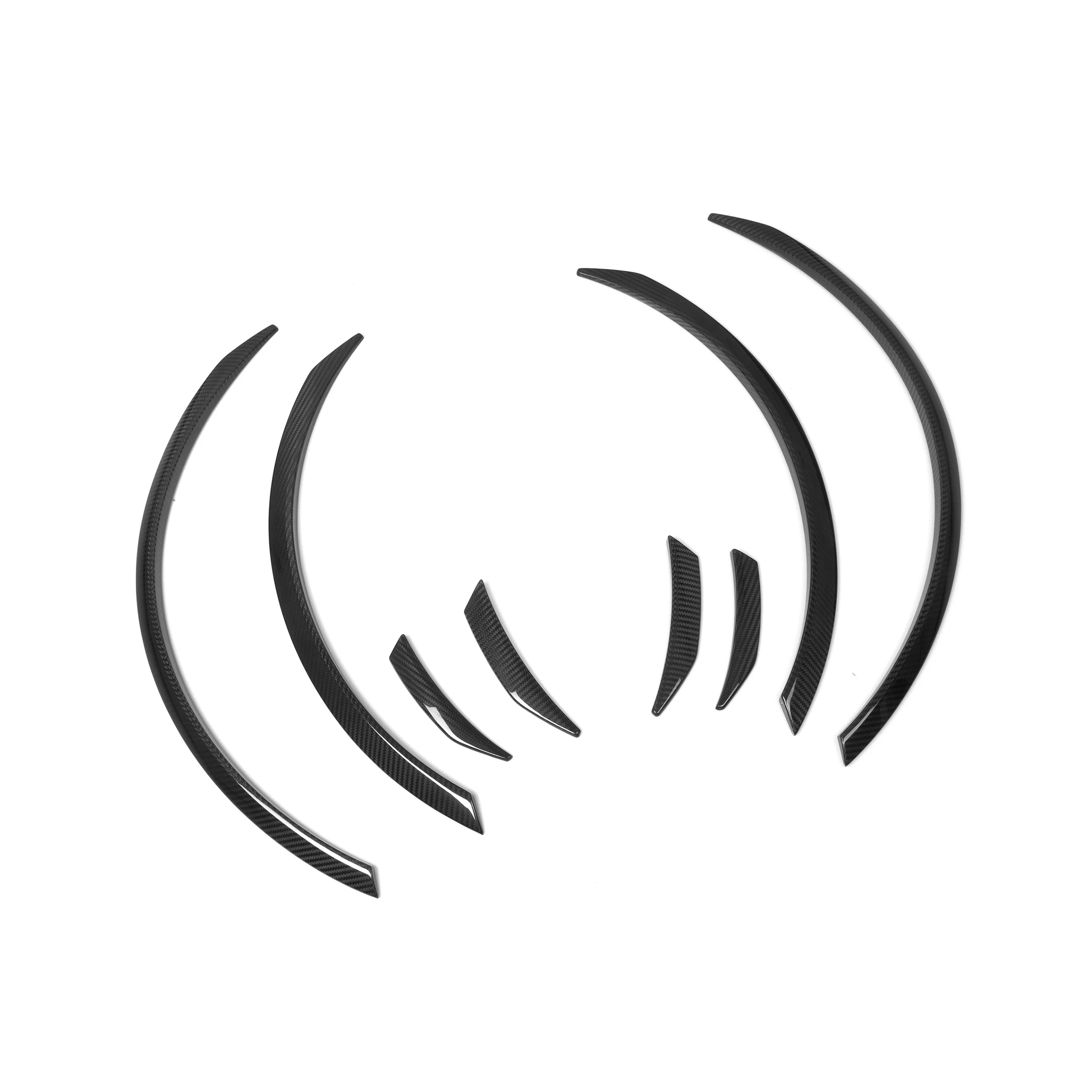 

Сухое углеродное волокно MP Style G22 Wheel Brow для 2 серии G22 G23 Sline Coupe 2-дверный 2021+ G22 Автомобильный бровь колеса