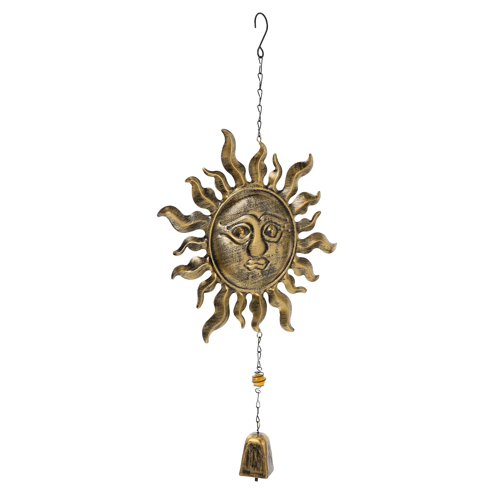 

Chimes Iron Outdoor Bell Pendant Vintage Outdoor Decor Decor Indoor Hanging Garden Patio Lawn Metal Chime