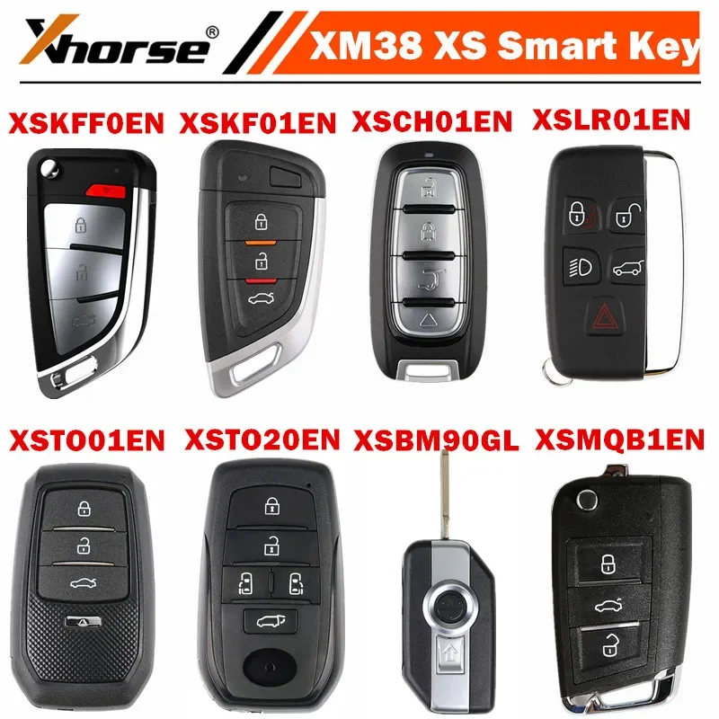 

XHORSE XM38 XS Series Smart Key XSKFF0EN XSCH01EN XSLR01EN XSKF01EN for Chrysler/Land Rover XSBM90GL XSTO20EN XSMQB1EN XSTO01EN