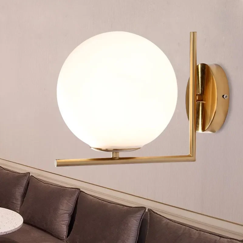 Nordic Wohnzimmer Wand Lampe Ins Minimalistischen Schlafzimmer Kopfteil Beleuchtung Dekorative Wandleuchter Hotel Zimmer Engineering Licht