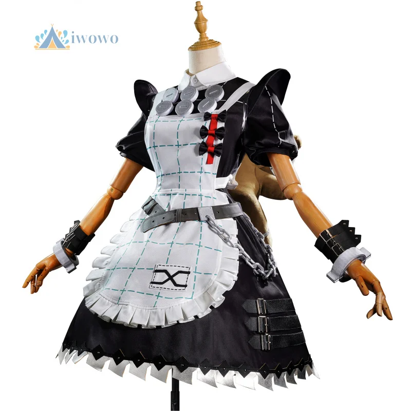 

Костюм для косплея Zenless Zone Zero, костюм для ролевых игр Corin Wickes, милое платье горничной, аниме ZZZ, униформа для Хэллоуина, костюм