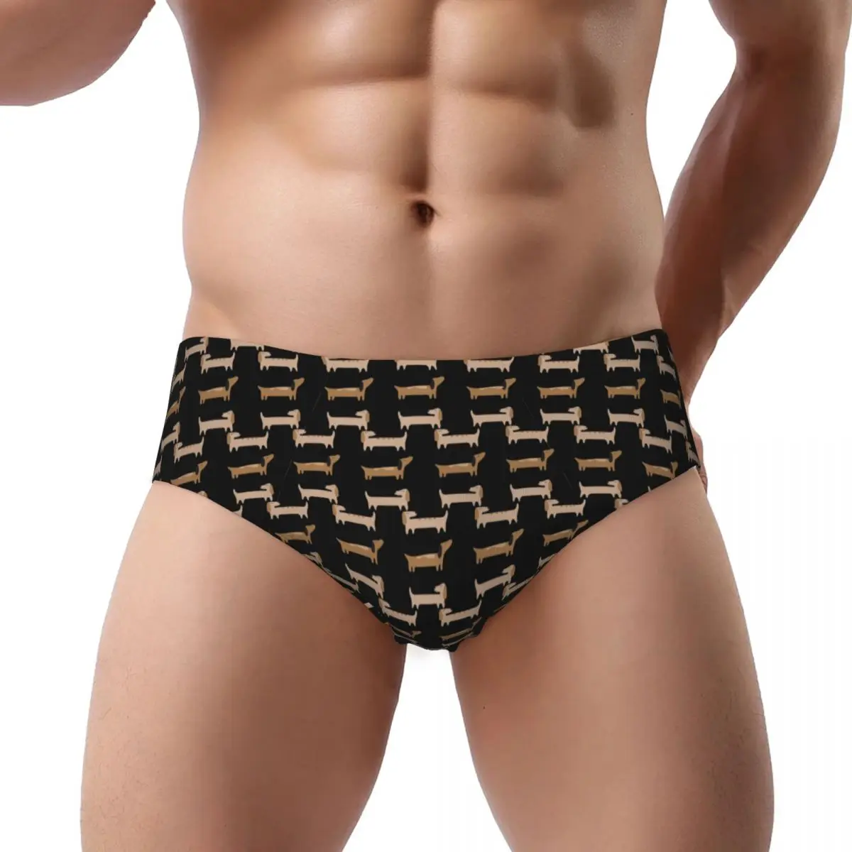 

Home Decor - Dachshund Men Triangle Panties Comfortable Boxer Underpants Short Underwear for Homme Man Boyfriend Gifts
