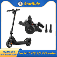 Disc Brake Caliper for NIU KQi 2 3 Electric Scooter Front Wheel Aluminum Alloy Hydraulic include Brake Pads Replacement Parts