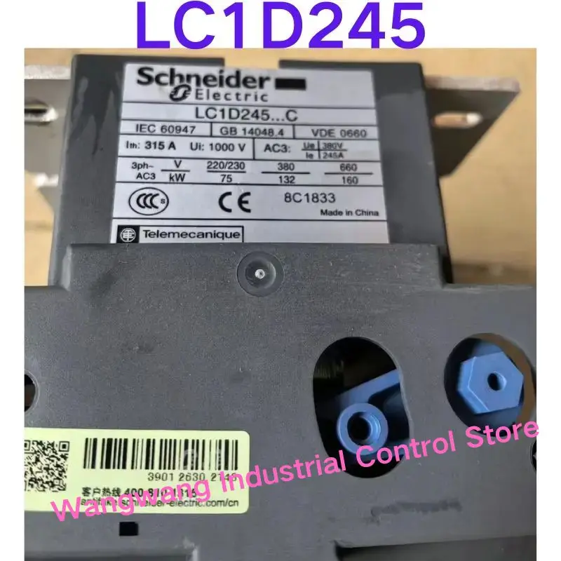 

Second-hand test OK ，AC contactor LC1D245,Contact me for discounts