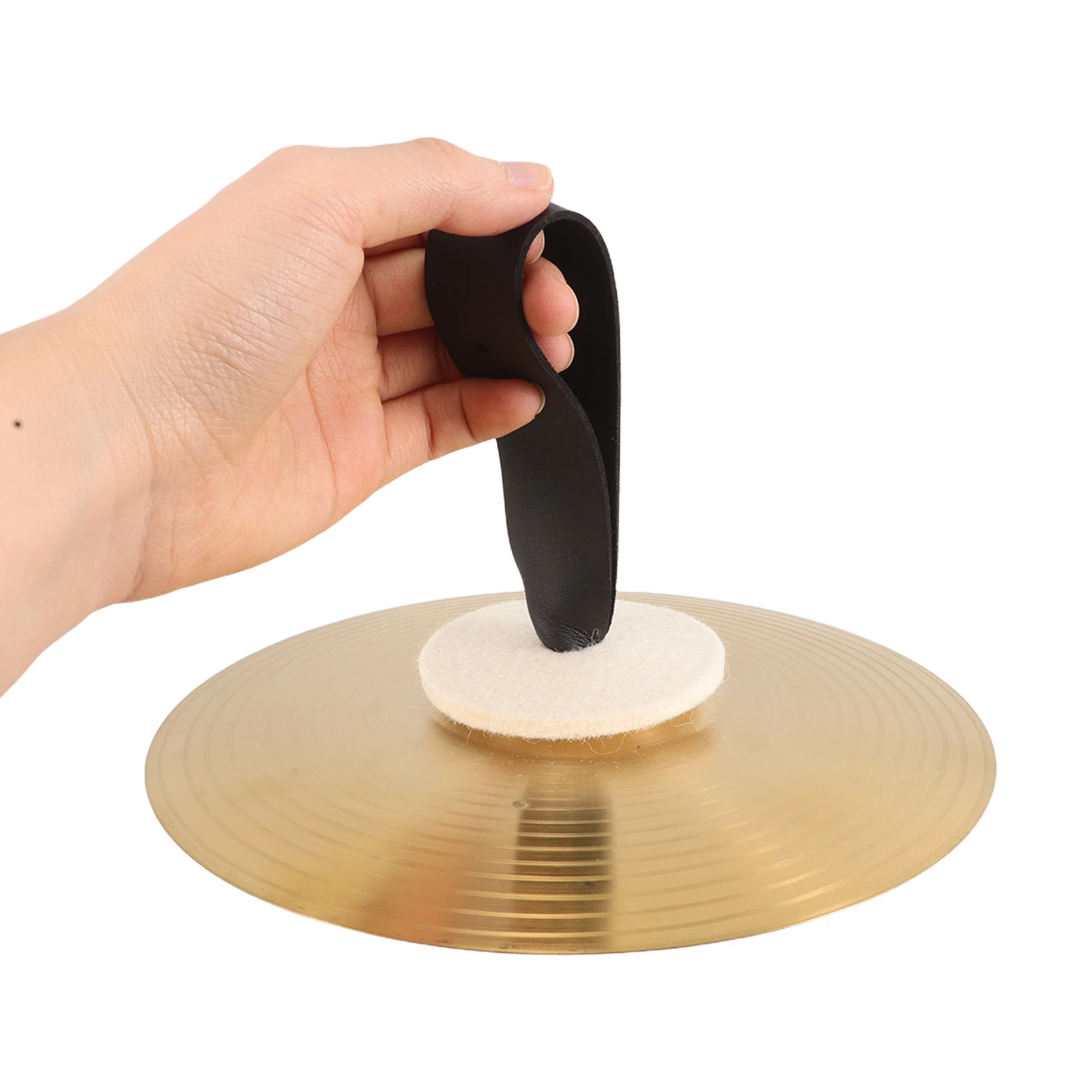 

Monkey Cymbals Kids Hand Percussion Instrument Metal Finger Castanets for Children Mini Band Performance Lightweight