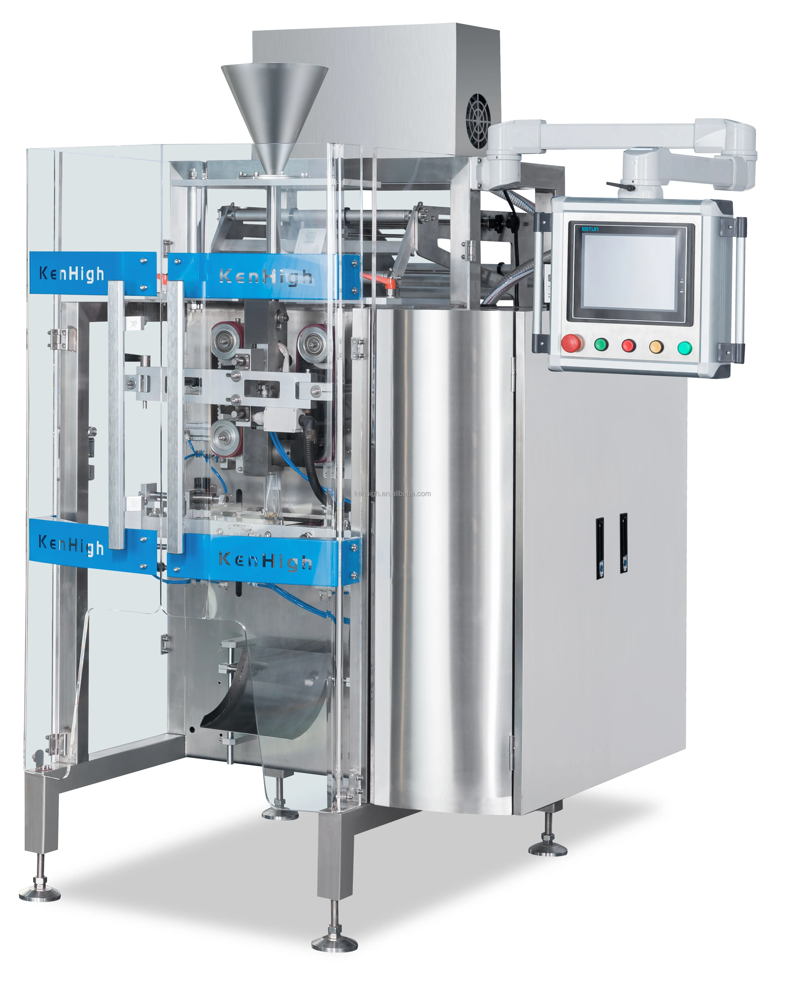 FOODLINE VFFS Packaging Machine Automatic Fault Alarm Vertical Form Fill Seal Machine For Real‑time Production Status Reminding
