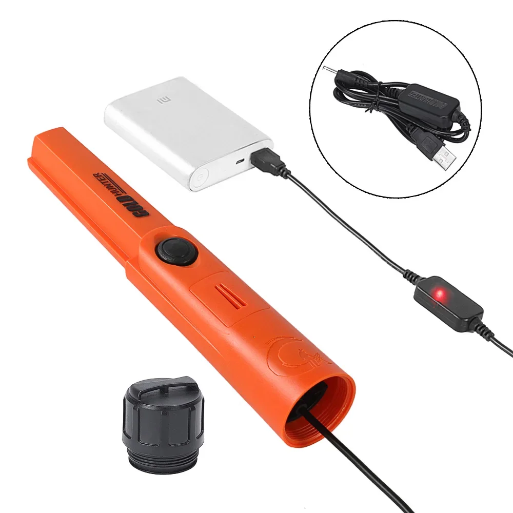 Detector de metales recargable Gold Hunter TMR Pinpointer Detector de oro resistente al agua