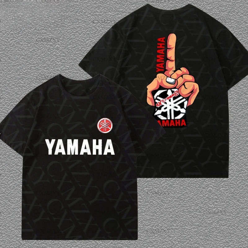 

Motorcycle Heavy Locomotive Enthusiast YAMA.HAPrinted T-shirt Half-sleeve Trend Versatile Personality Men Summer 2025 New