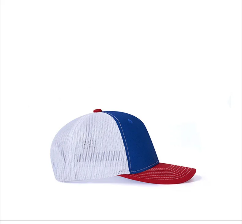 Benutzerdefinierte Stickerei Logo Baseball Cap Sommer zerbrechliche Netz leere Truck Caps Männer Frauen Text Brief Richardson Hüte individuelles Logo – Detail 14