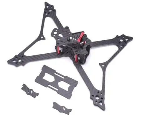 

VX210 210 мм полностью карбоновая мини-рамка квадрокоптера мини четырехосевой мульти FPV гоночный дрон с рычагом толщиной 4 мм для QAV-X