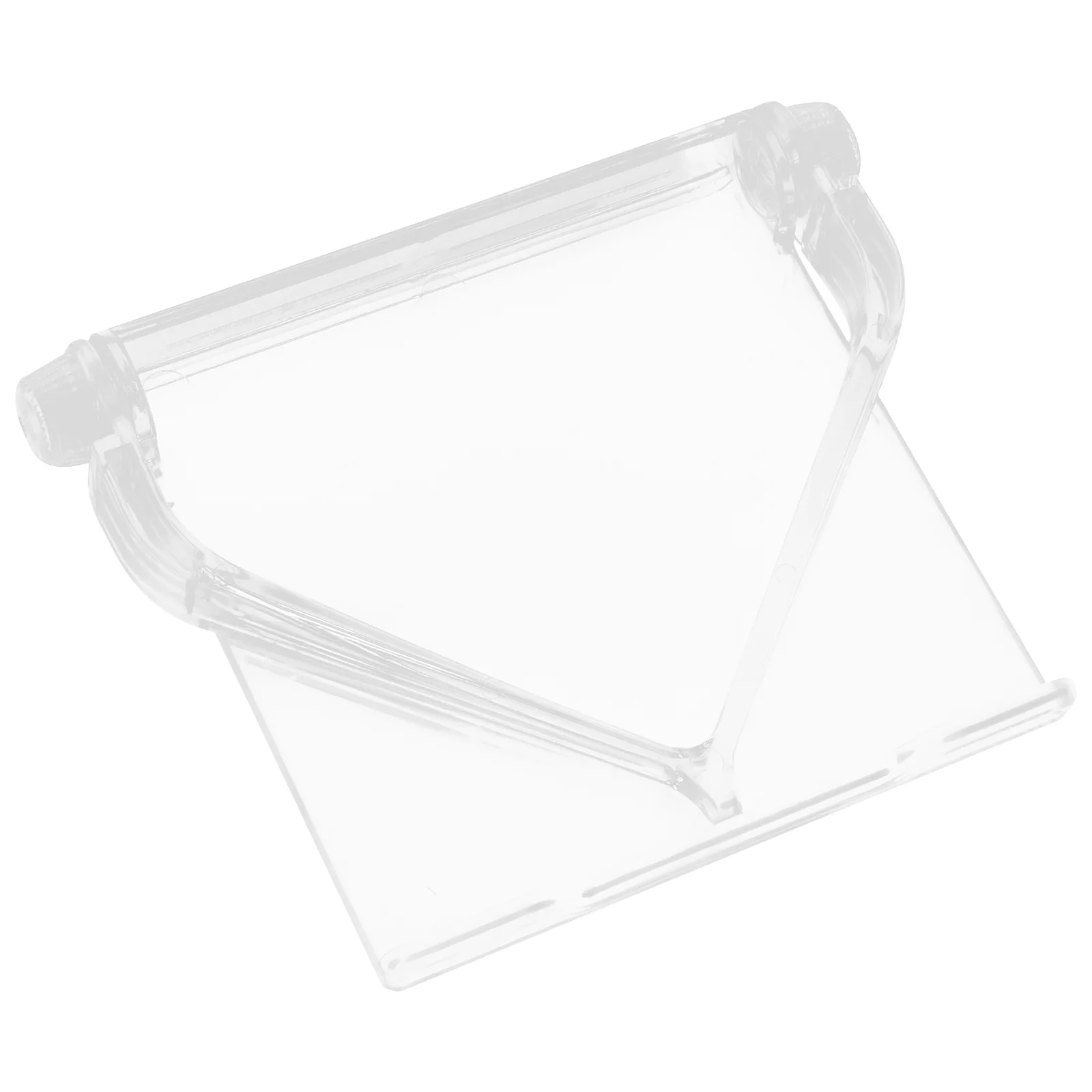 

Space-Saving Top Rack Shelf Monitor Storage Stand Plastic Router Holder Material No Tools Required Modern Floating