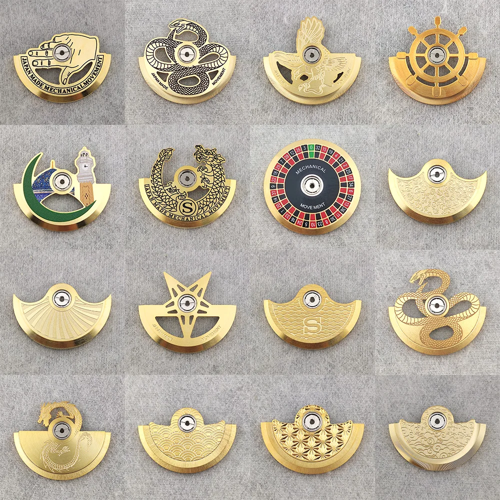 138 Styles NH35 Oscillating Weight Rotors High Quality Metal Rotors Compatible For NH35 NH36 NH38 4R Movement Replacement Parts image 3