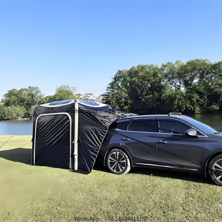 JWF-261 Customized Outdoor Inflatable Car Camping Tailgate Tent Rainproof Inflatable Room House Tent
