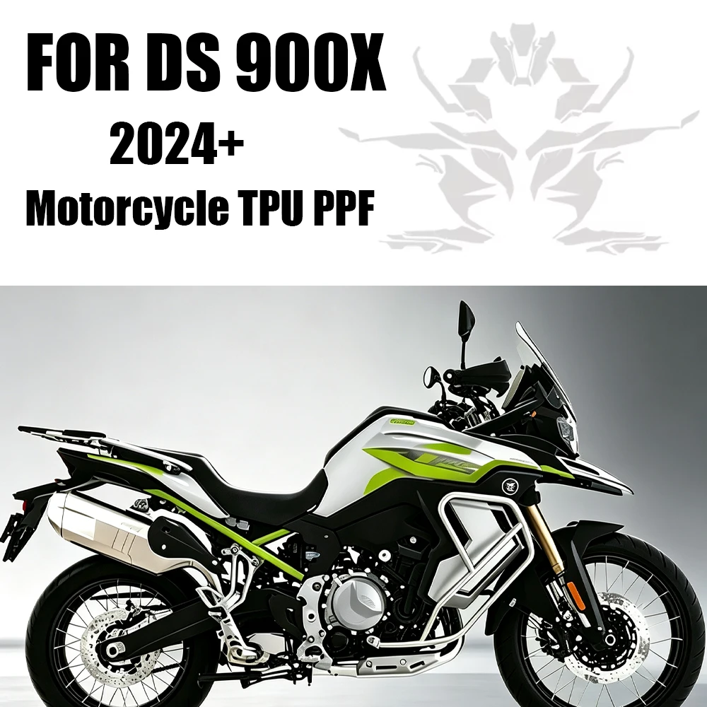 TPU PPF Accessories Paint Protective Film Set Paint Protection Sticker Transparent Bodykit 2024- For VOGE DS900X DS 900 X