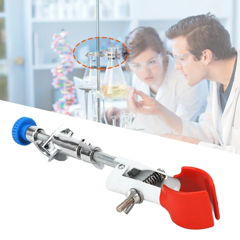 C9 Laboratory Adjustable Flask Condenser Test Tube Clamp Changeable Direction