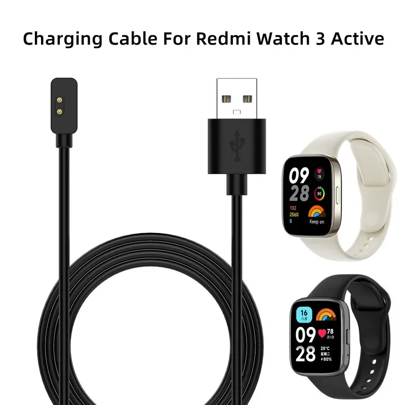 

Кабель для быстрой зарядки для Redmi Watch 3, активный магнитный браслет, USB-зарядное устройство для Redmi Watch 3 Lite Watch3, активное зарядное устройство