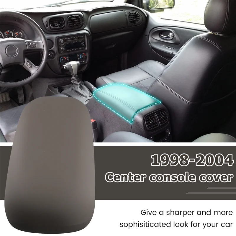 

Efficientt-925-002 Car Center Console Lid Armrest Cover Replacement For Chevy Blazer 1998-2004 15718163AM