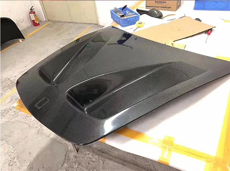 for ferrari 430 body kit Real Carbon Fiber Front Bumper Engine Hood Bonnet Vent Cover High Quality Car Accessories