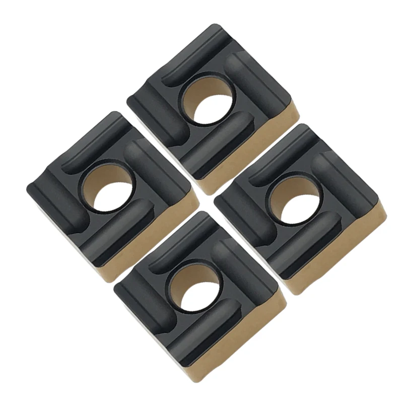 10pcs SNMG120408 R S T4225 Two-color Carbide Inserts SNMG 120408 External Turning Tool Lathe Cutter Tools