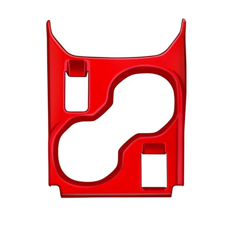 

Рамка-держатель для стакана в центральной консоли автомобиля для Subaru Forester 2025, накладка-стикер для подстаканника, красный-A02G