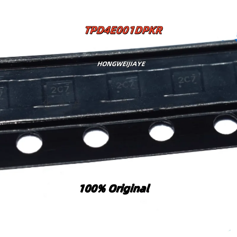 

10PCS 100% New TPD4E001DPKR 2C7 DFN-6 Brand New Original Chips ic