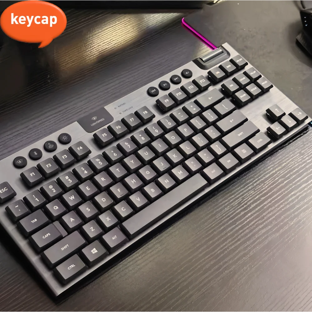 

G915 913 TKL G815 G813 Keycap RGB Transparent 111 Key Suitable for Logitech Gaming Mechanical Keyboard