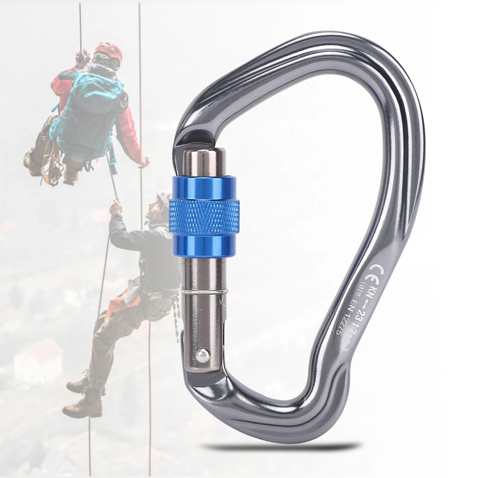 Carabiner Locking D - New 7075 Aluminum Locking Carabiner Screw