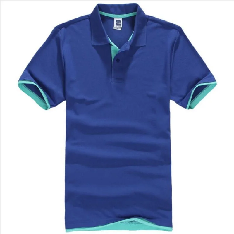 2023 Summer Brand Men Polo shirt Casual Cotton Short Sleeve Men Polos Shirts Plus Size 3XL jerseys Golf Tennis Polos masculina