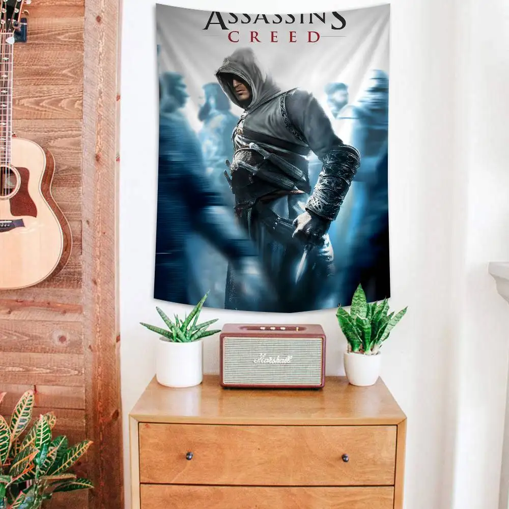 لعبة A-القاتل-S-Creed الكلاسيكية قماش مزخرف جداري ديكور المنزل الهبي البوهيمي الديكور العرافة INS ديكور المنزل #5