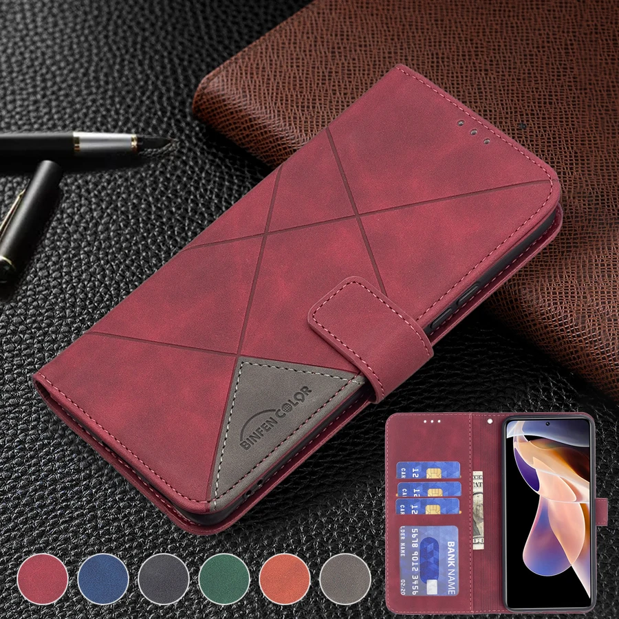 Wallet Leather Case For Xiaomi Redmi 10 10A 10C 9 9A 9C 9T 8 8A 7A Note 11 11S 11 Pro 10S 10 Pro 9 Pro 8 Pro 7 Mi Poco M4 X4 Pro