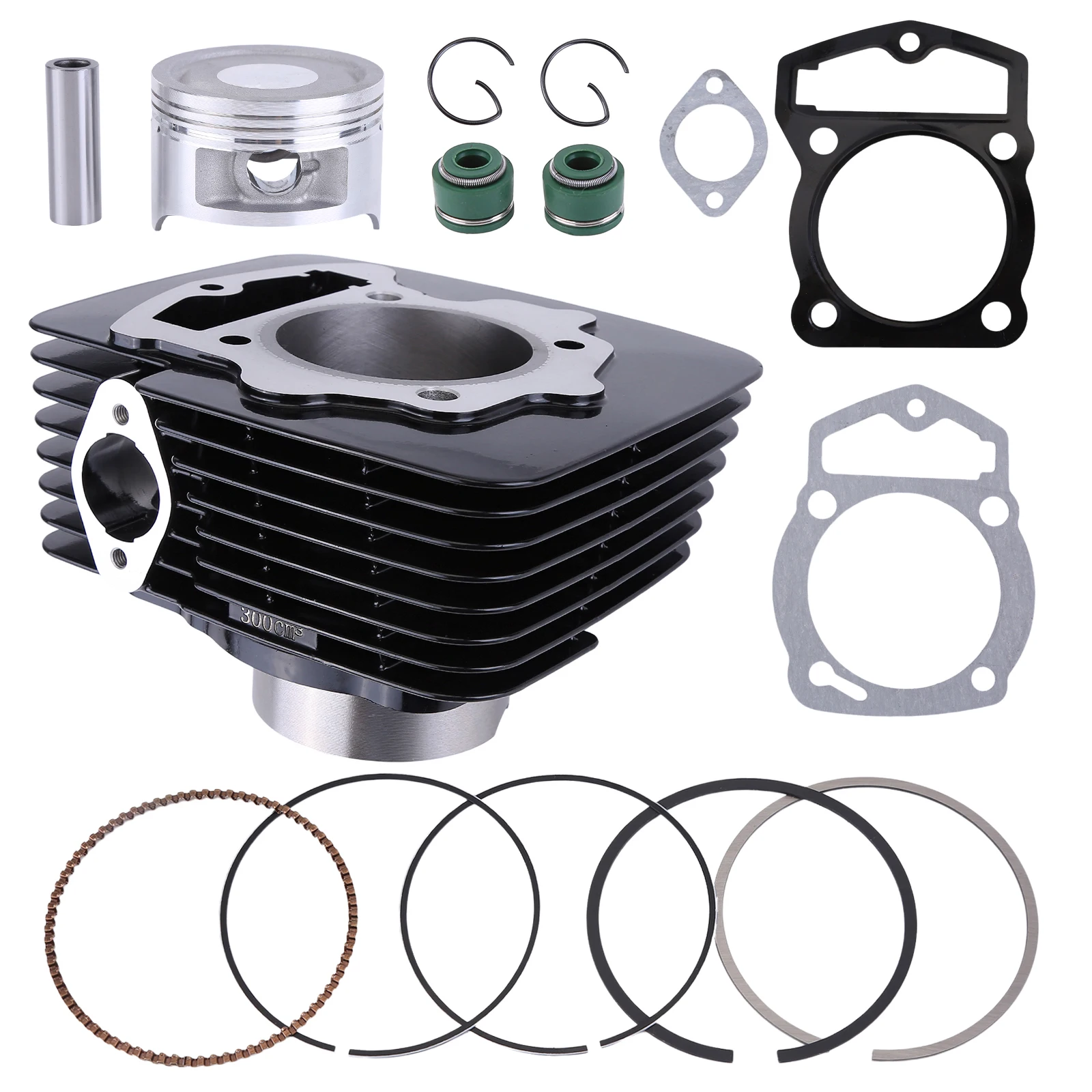 Kit de Pistón y Cilindro de Motor Compatible con Veloci Xeverus 300