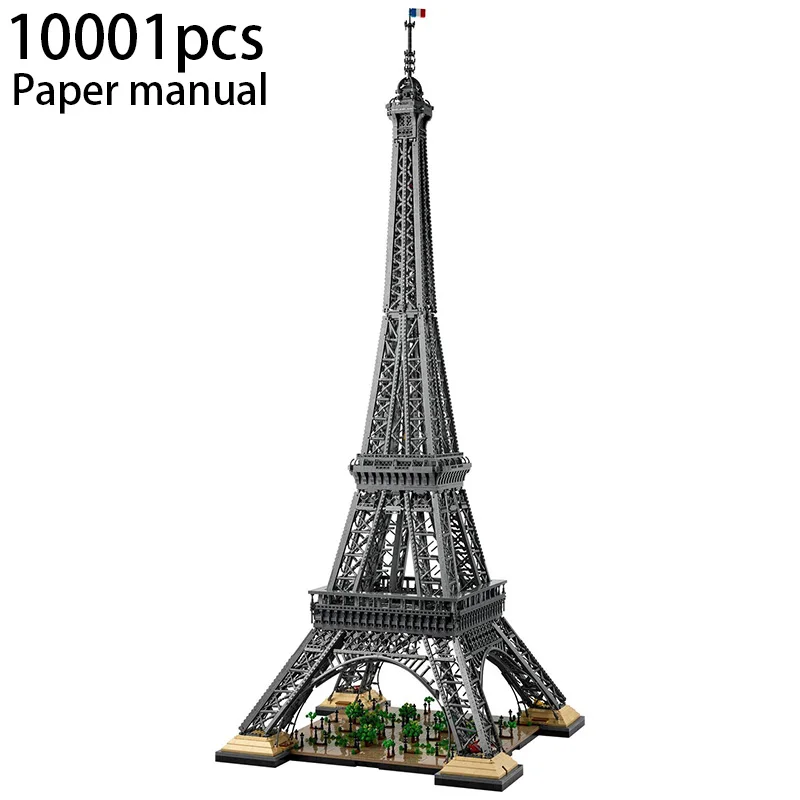 10001 stuks Grote Toren Architectuur Model Bouwstenen Baksteen Speelgoed Volwassenen Kerst Verjaardagscadeau Compatibel Met Set 10307