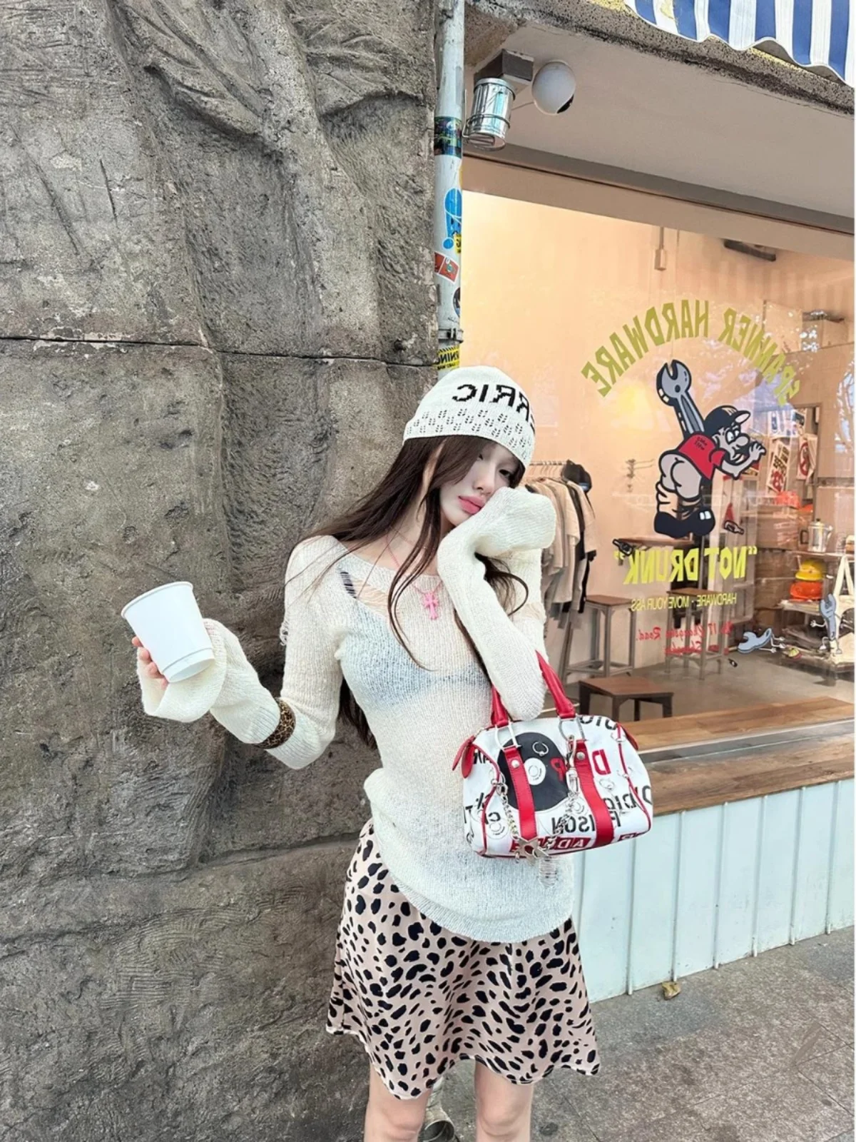 

Свитера, джемперы, пуловеры, женские элегантные шикарные женские топы, трикотажные изделия с животным принтом для пышного ярмарка, леопардовый вырез на открытом воздухе