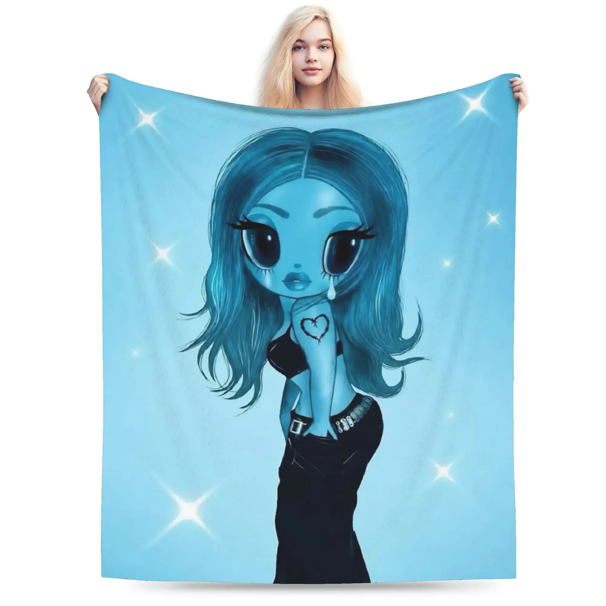 K-Karoled G NMADST New Album Gift Blanket For Men Women Super Soft Cozy  Throw Blankets for Bed 50x60 Inches Multi-size