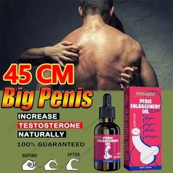 Aceite para agrandar el pene para hombres, aceite Original para crecimiento permanente, engrosamiento, mejora la erección del pene, aceite de masaje para pene grande