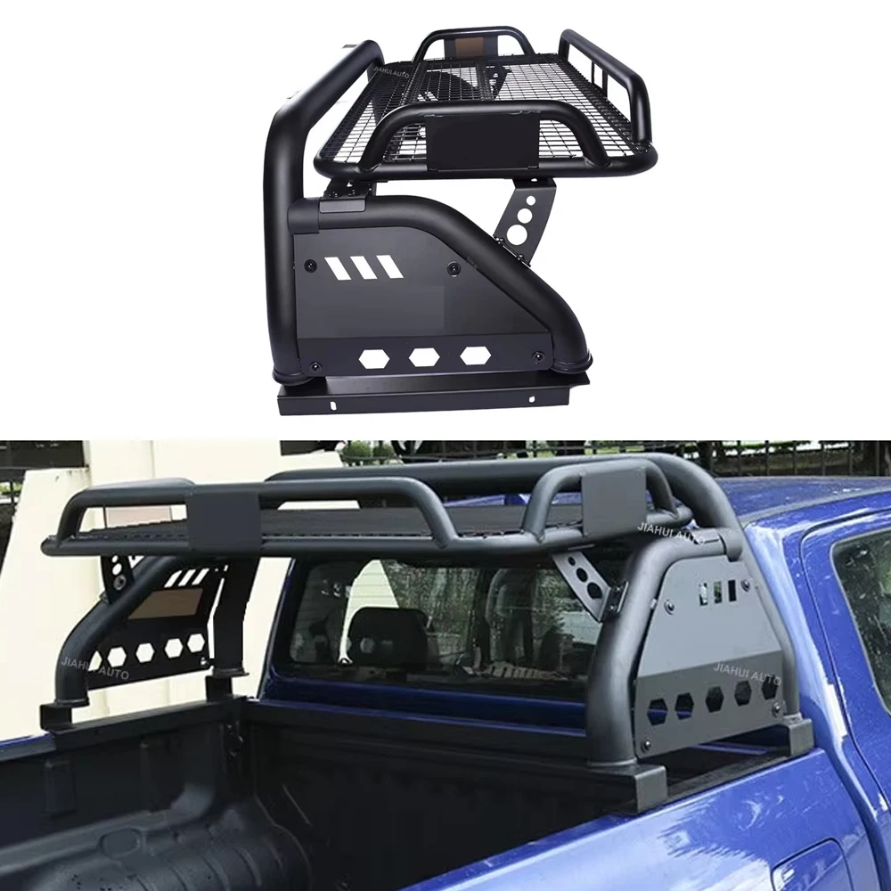 

For Universal Pickup Truck 4X4 Sport Roll Bar With Roof Rack for Hilux Revo GR Vigo Navara Accessories