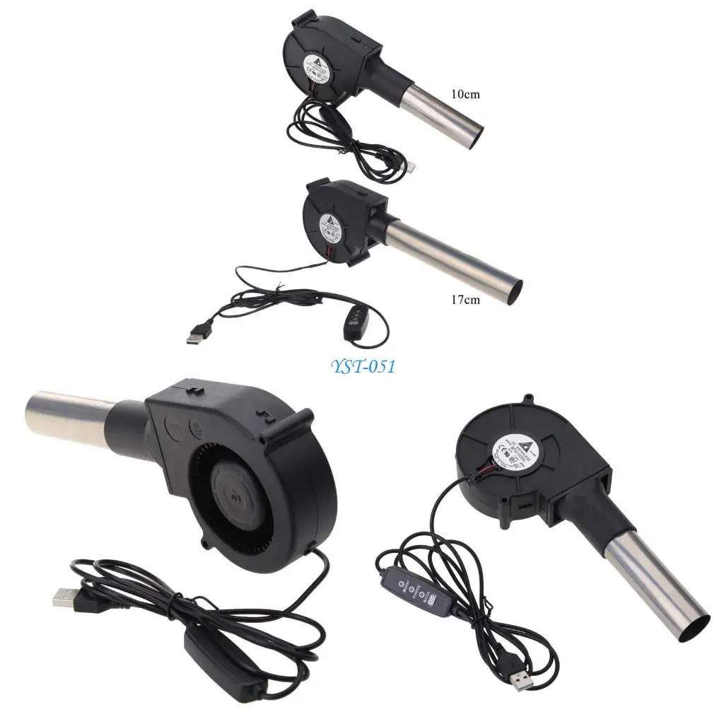 

E15A 5V USB USB Plug 3 Speed-регуляция вентиляционной вентиляционной вентилятор Деревяной плиты на открытом воздухе мобильная