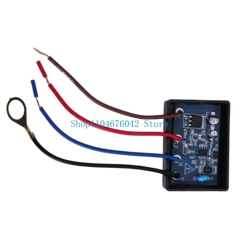 5asd Sakelar Sentuh Ramah Pengguna Sakelar Plastik 220V 3A Perbaikan Cepat untuk Lampu Meja